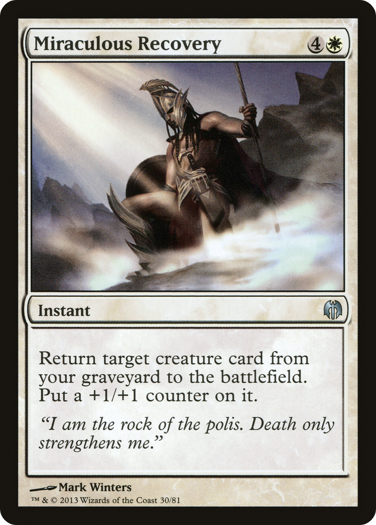 Miraculous Recovery (DDL-030)