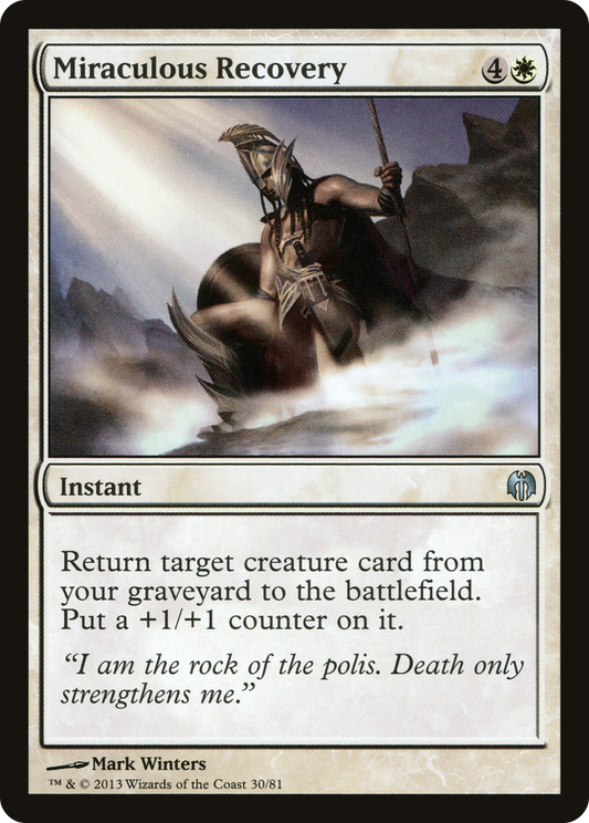 Miraculous Recovery (DDL-030)