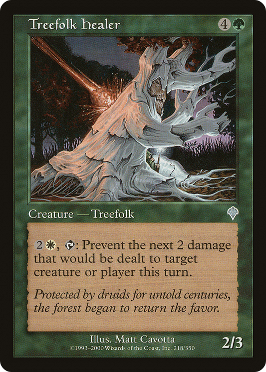 Treefolk Healer (INV-218) (Foil)