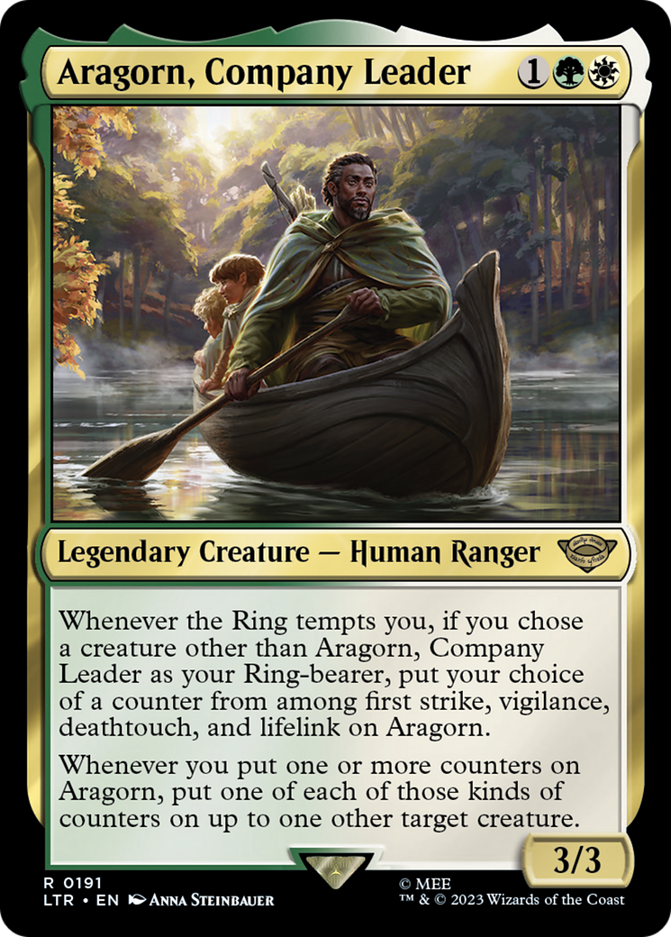 Aragorn, Company Leader (LTR-191) (Foil)