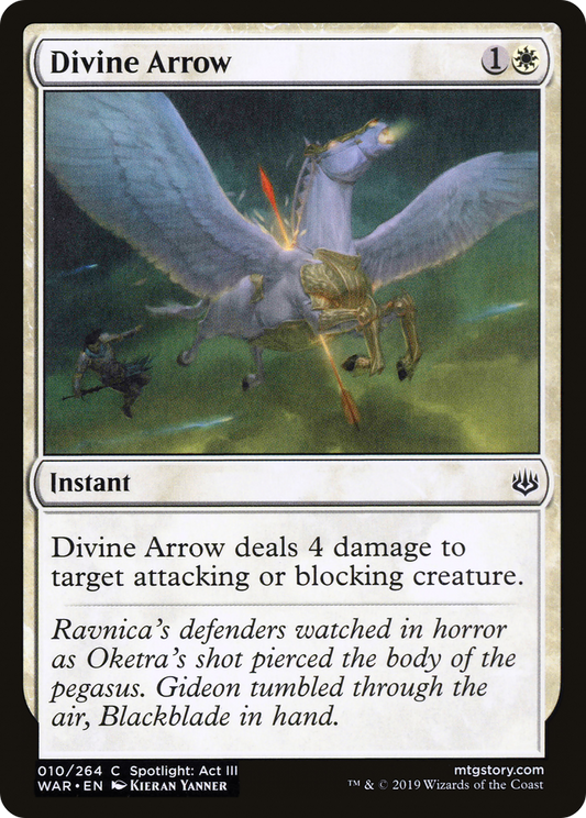 Divine Arrow (WAR-010) (Foil)