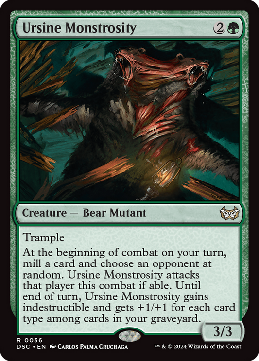 Ursine Monstrosity (DSC-036)