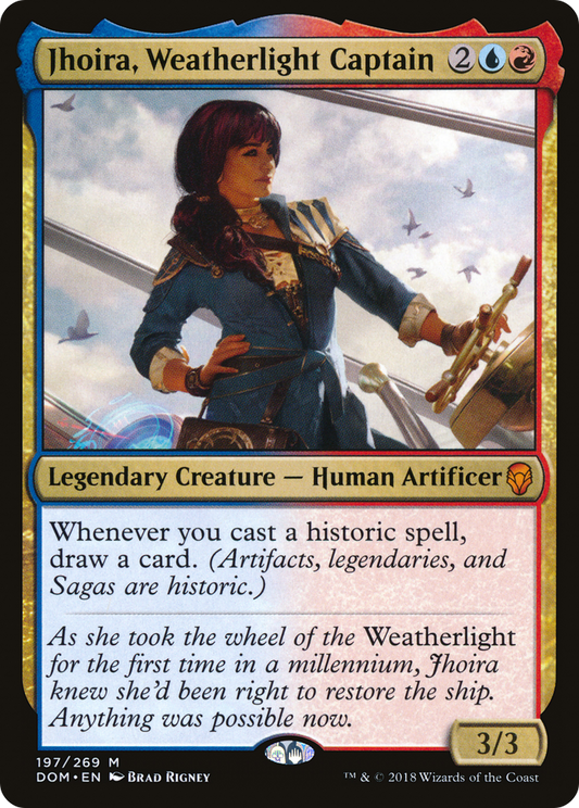 Jhoira, Weatherlight Captain (DOM-197) (Foil)