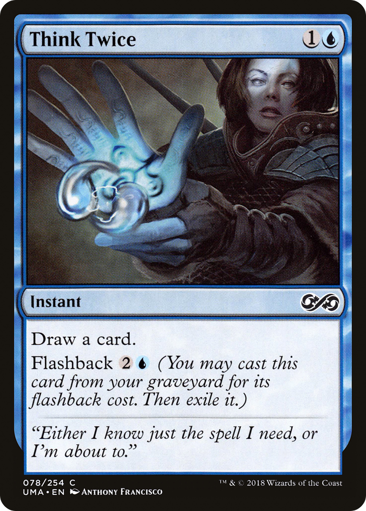 Think Twice (UMA-078) (Foil)