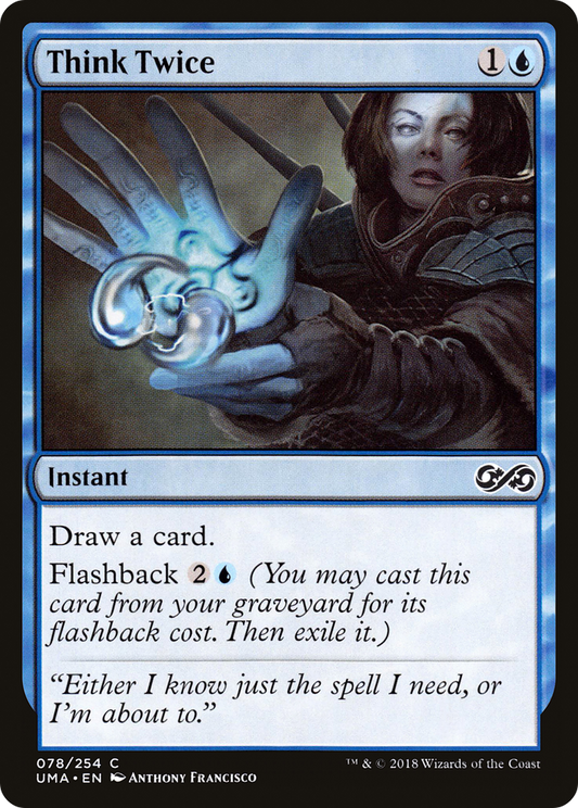 Think Twice (UMA-078) (Foil)