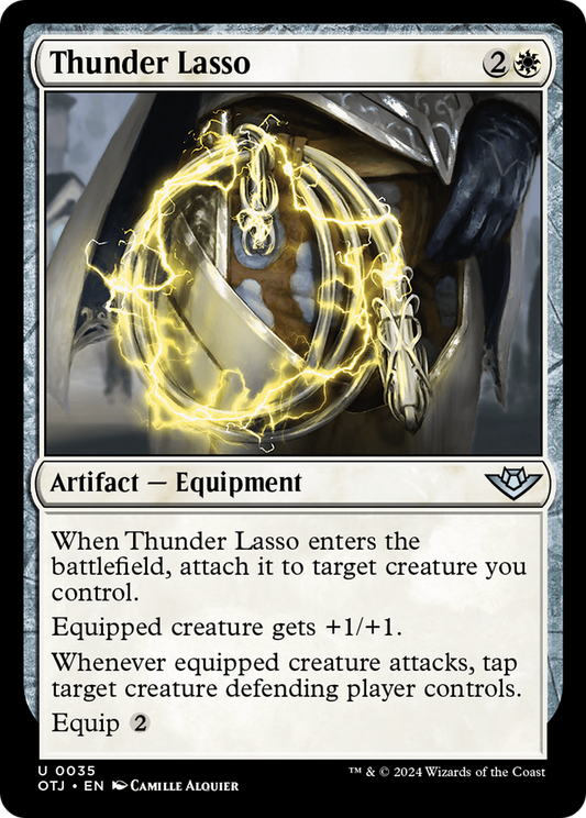 Thunder Lasso (OTJ-035) (Foil)