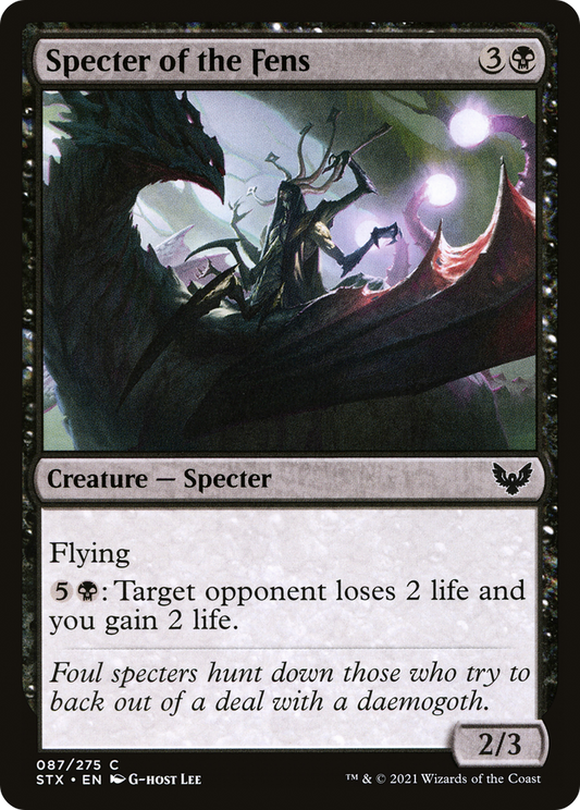 Specter of the Fens (STX-087) (Foil)