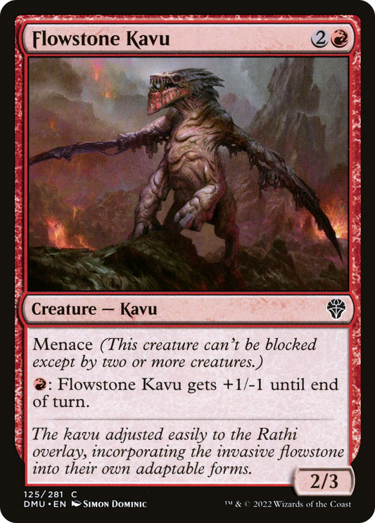 Flowstone Kavu (DMU-125) (Foil)