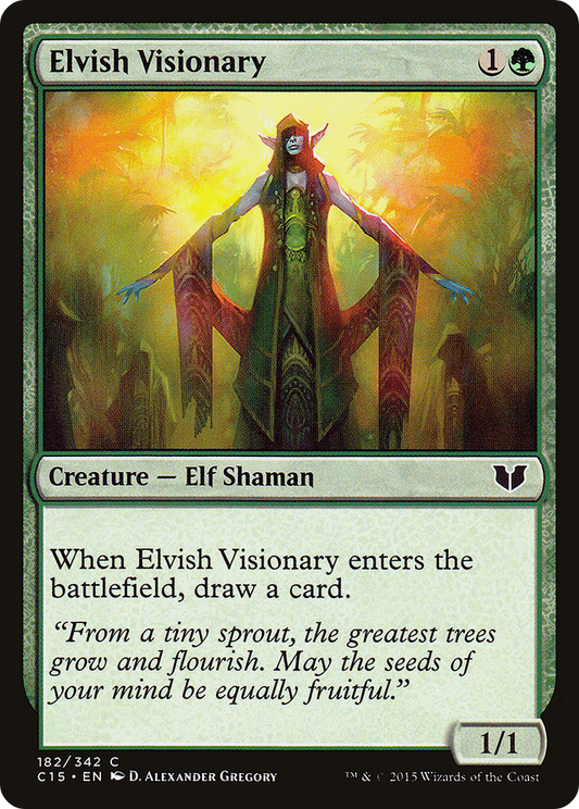 Elvish Visionary (C15-182)