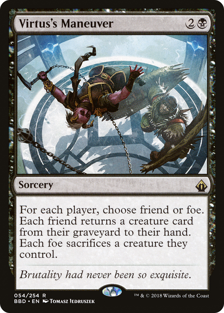 Virtus's Maneuver (BBD-054) (Foil)