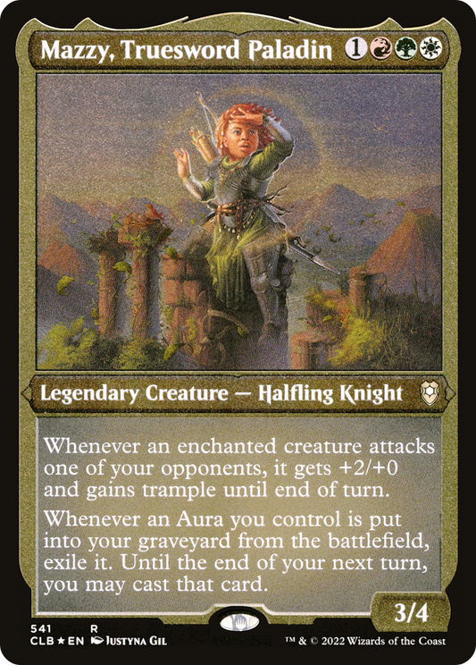 Mazzy, Truesword Paladin (CLB-541) (Etched Foil)
