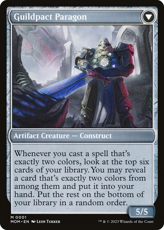 Invasion of Ravnica // Guildpact Paragon (MOM-001) (Foil)