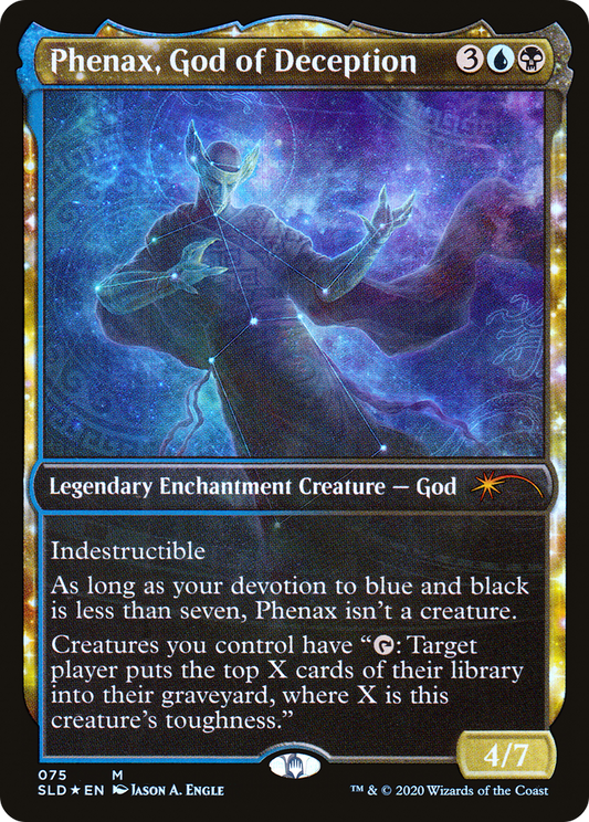 Phenax, God of Deception (SLD-075) (Showcase) (Foil)