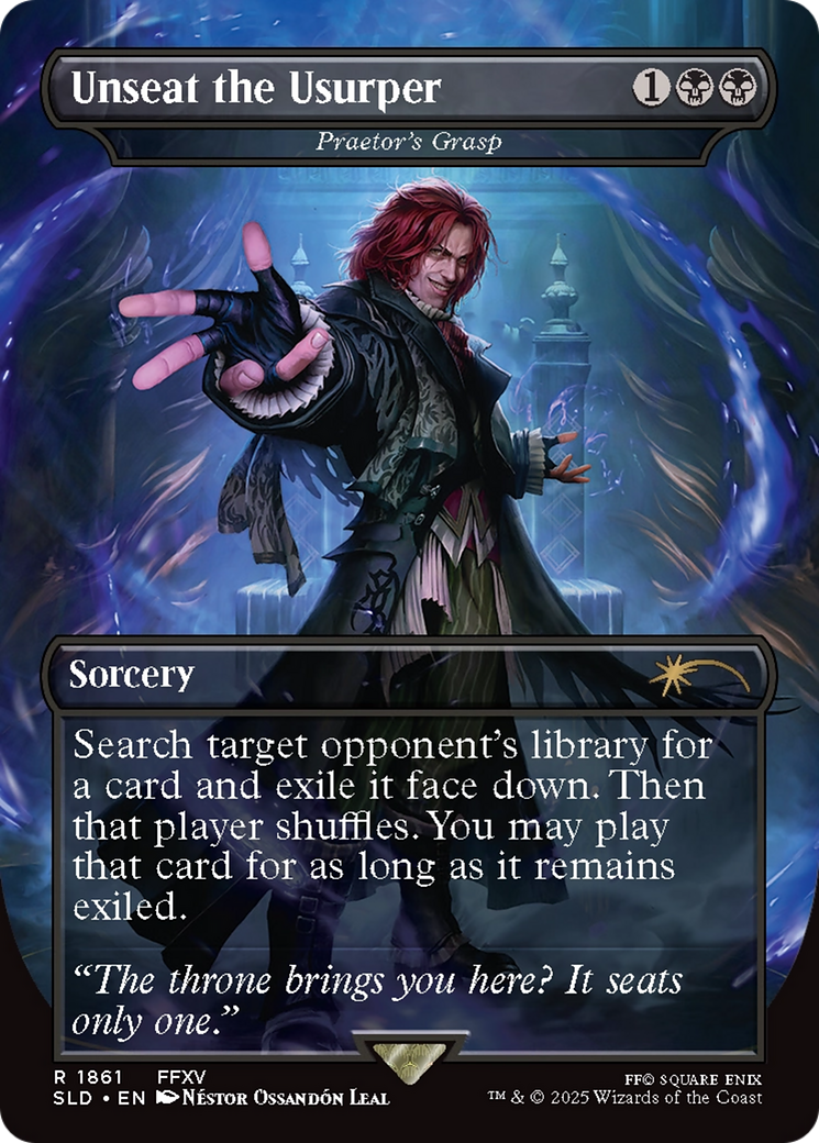 Unseat the Usurper / Praetor's Grasp (SLD-1861) (Borderless)