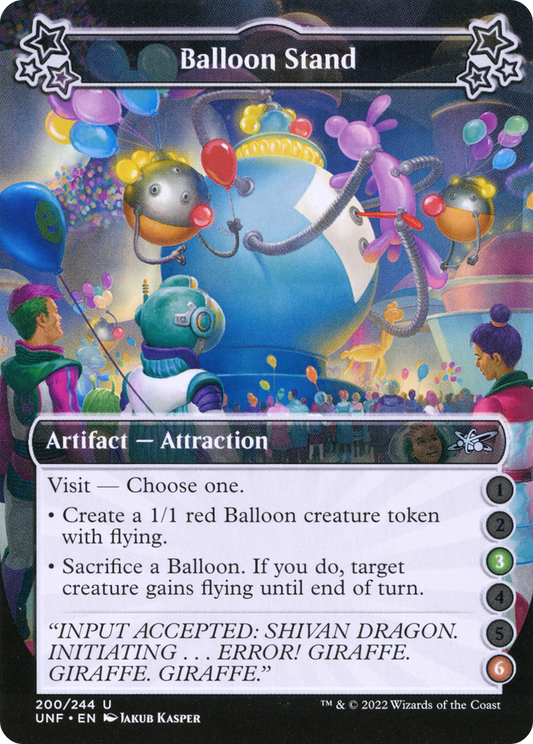 Balloon Stand (UNF-200B) (Foil)
