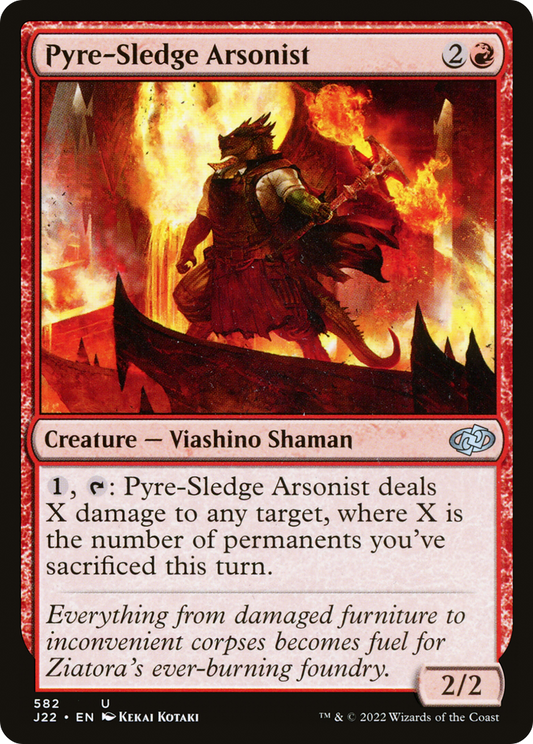 Pyre-Sledge Arsonist (J22-582)