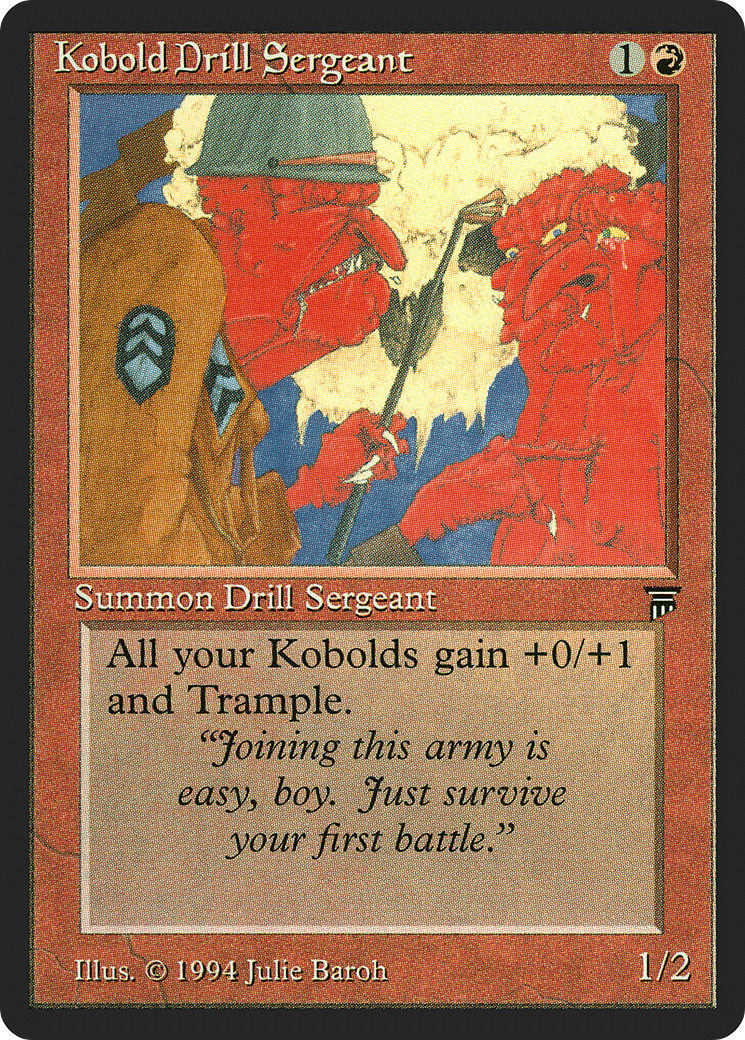 Kobold Drill Sergeant (LEG-154)