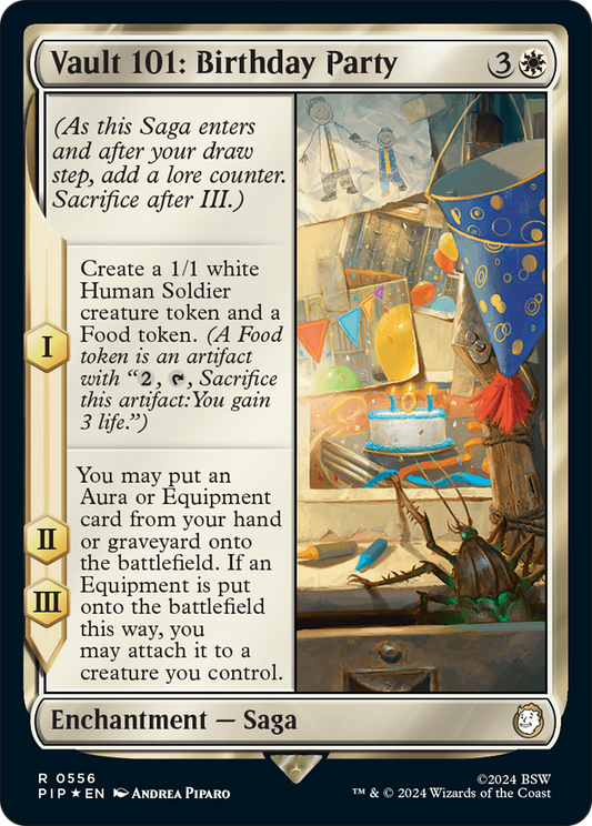 Vault 101: Birthday Party (PIP-556) (Surge Foil)