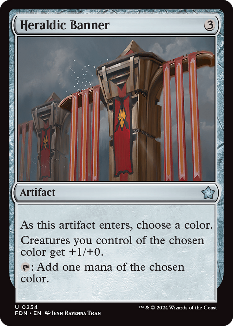 Heraldic Banner (FDN-254) (Foil)