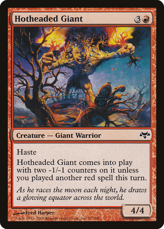 Hotheaded Giant (EVE-057) (Foil)