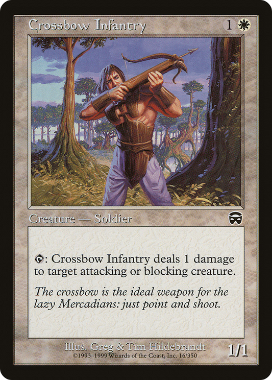 Crossbow Infantry (MMQ-016) (Foil)