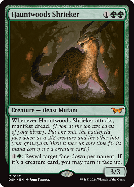 Hauntwoods Shrieker (DSK-182) (Foil)