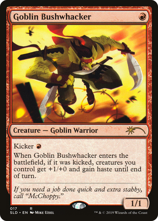 Goblin Bushwhacker (SLD-017)
