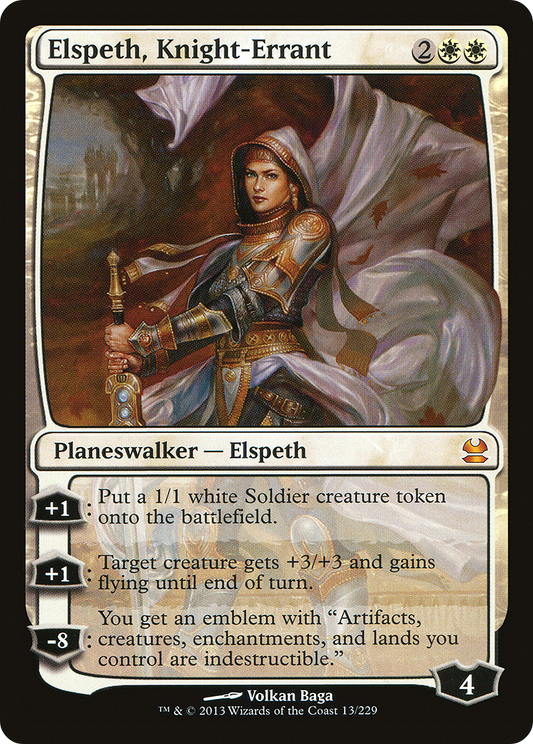 Elspeth, Knight-Errant (MMA-013) (Foil)