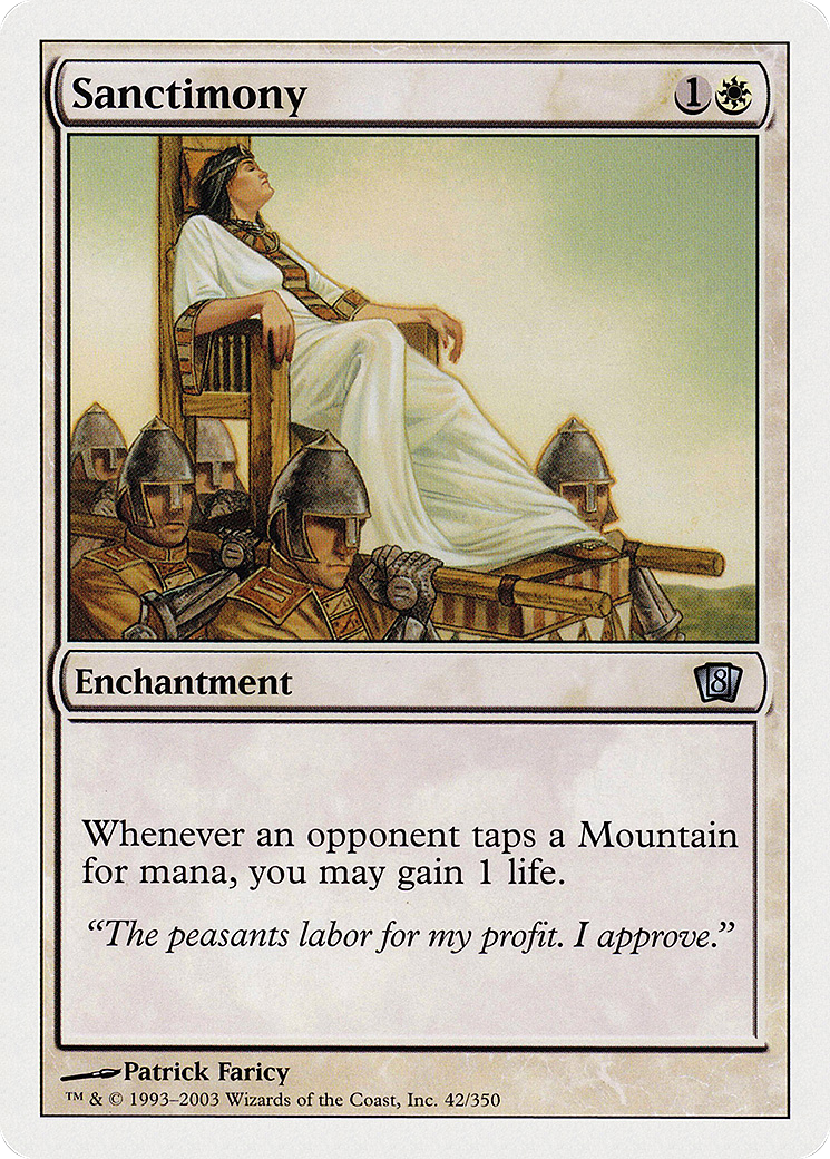 Sanctimony (8ED-042)