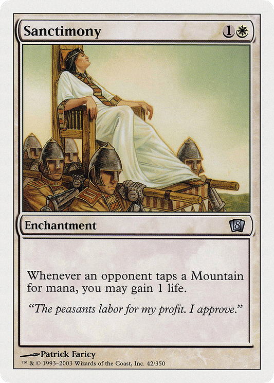 Sanctimony (8ED-042)