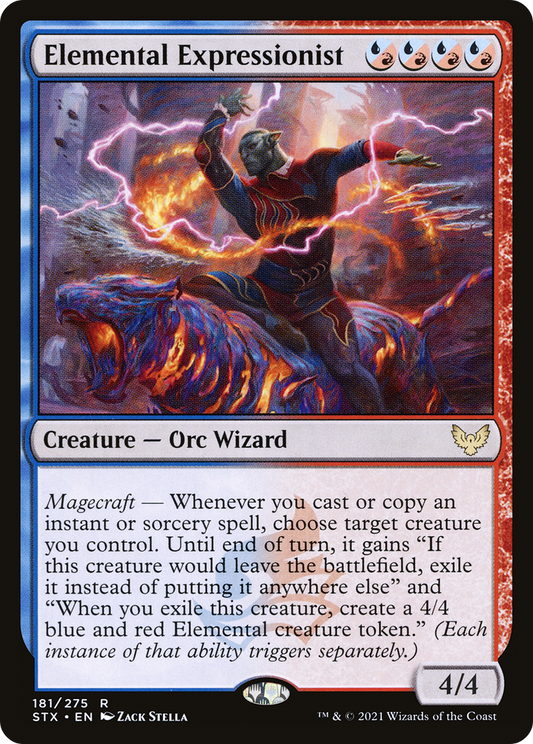 Elemental Expressionist (STX-181) (Foil)