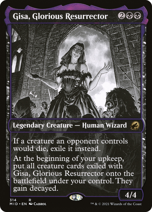 Gisa, Glorious Resurrector (MID-314) (Showcase) (Foil)