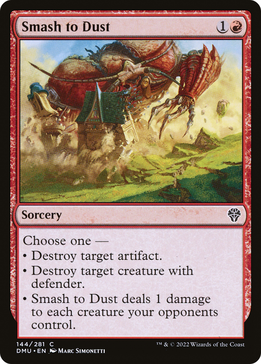Smash to Dust (DMU-144) (Foil)