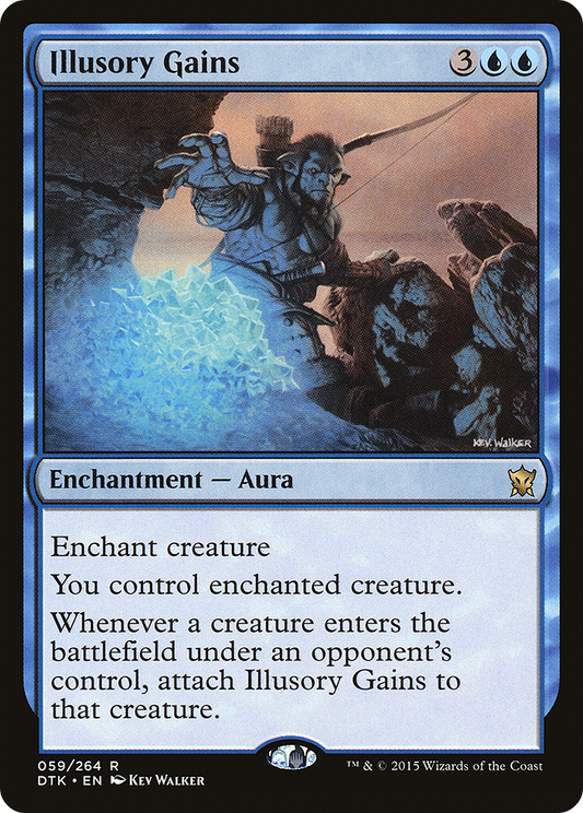 Illusory Gains (DTK-059) (Foil)