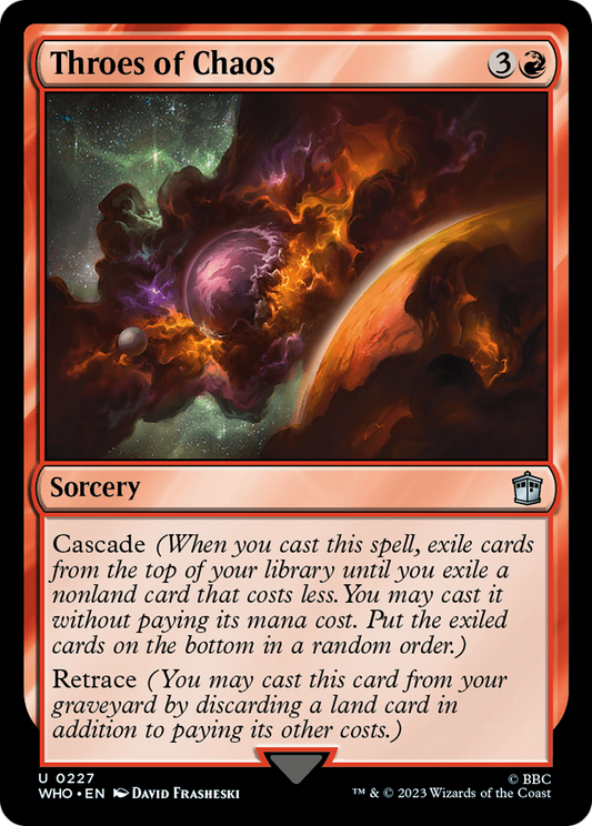 Throes of Chaos (WHO-227) (Foil)