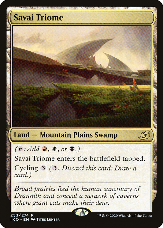 Savai Triome (IKO-253) (Foil)