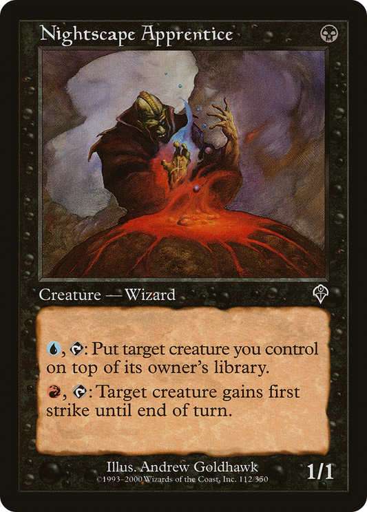 Nightscape Apprentice (INV-112) (Foil)