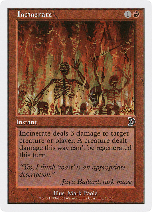 Incinerate (DKM-014)