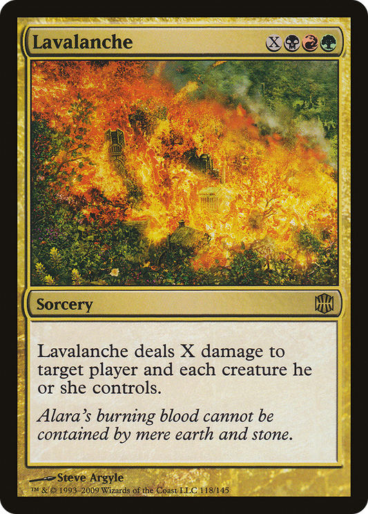 Lavalanche (ARB-118) (Foil)
