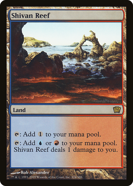 Shivan Reef (9ED-324★) (Foil)