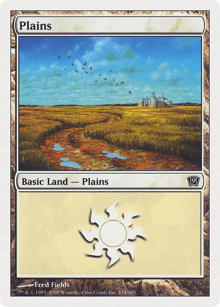 Plains (334) (9ED-334★) (Foil)