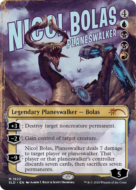 Nicol Bolas, Planeswalker (SLD-1622) (Borderless)