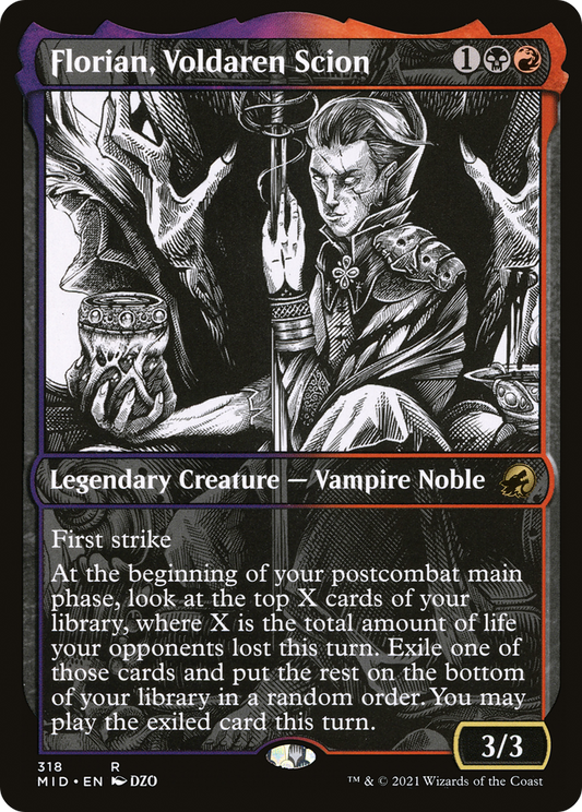 Florian, Voldaren Scion (MID-318) (Showcase) (Foil)