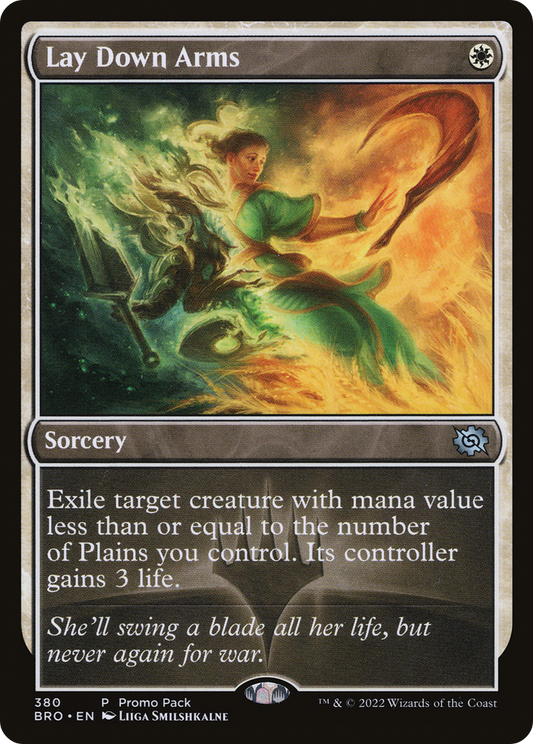 Lay Down Arms (PPBRO-380) (Foil)