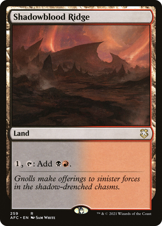Shadowblood Ridge (AFC-259)