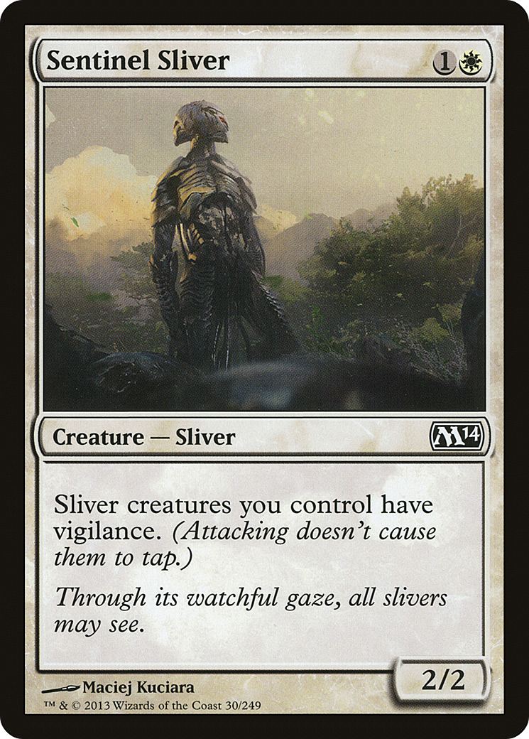 Sentinel Sliver (M14-030) (Foil)