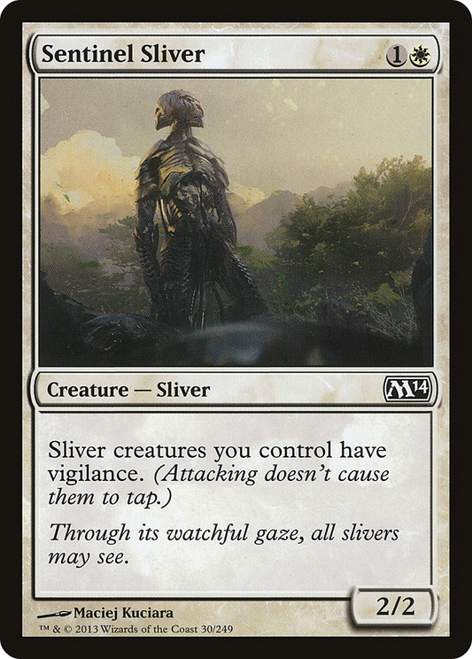 Sentinel Sliver (M14-030) (Foil)