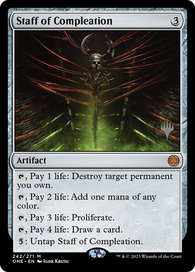 Staff of Compleation (PPONE-242P) (Foil)