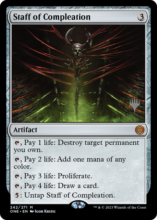 Staff of Compleation (PPONE-242P) (Foil)