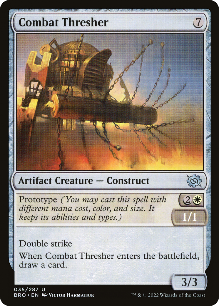 Combat Thresher (BRO-035) (Foil)
